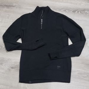 Bench Urbanwear Quarter Zip Sweater Thumbholes